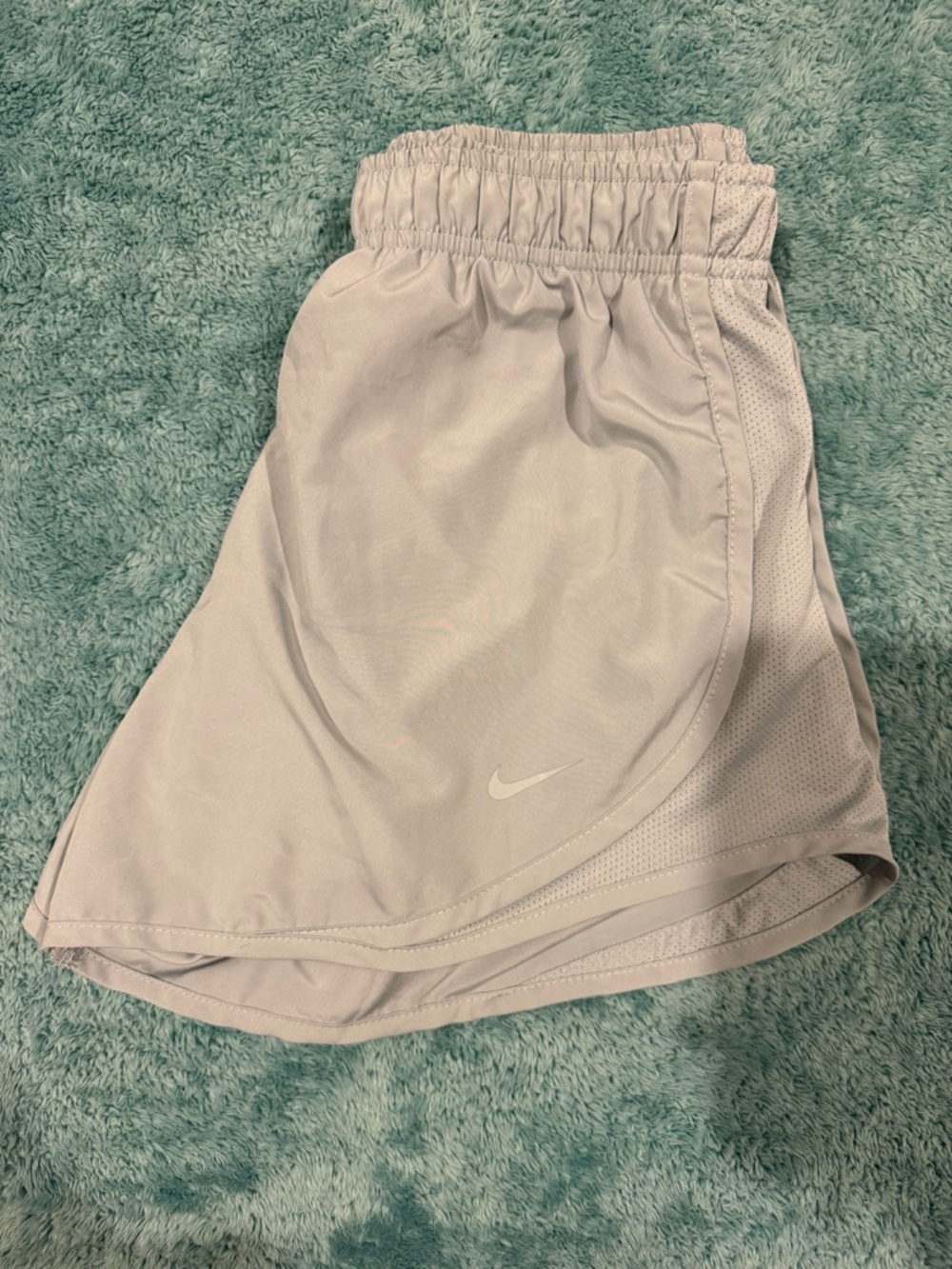 Nike Light Gray Women's Athletic Shorts